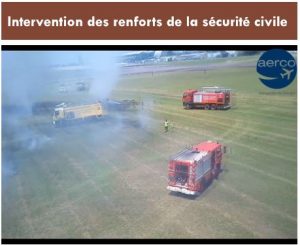 INTERVENTION DES RENFORTS DE LA SECURITE CIVILE